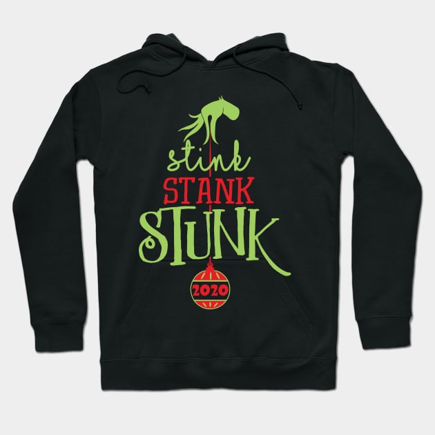 Stink Stank Stunk Hoodie by NovaTeeShop